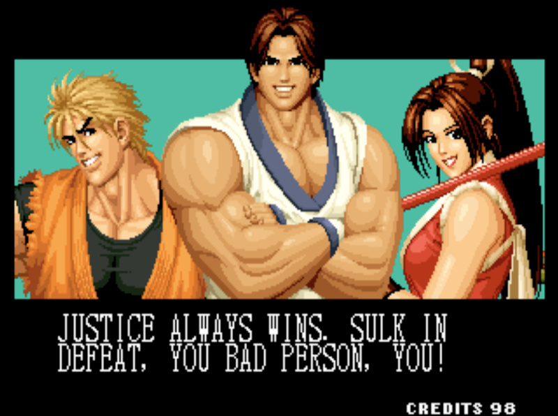 Illustration for article titled The Best Part of Fighting Games? The Stupid Quotes.